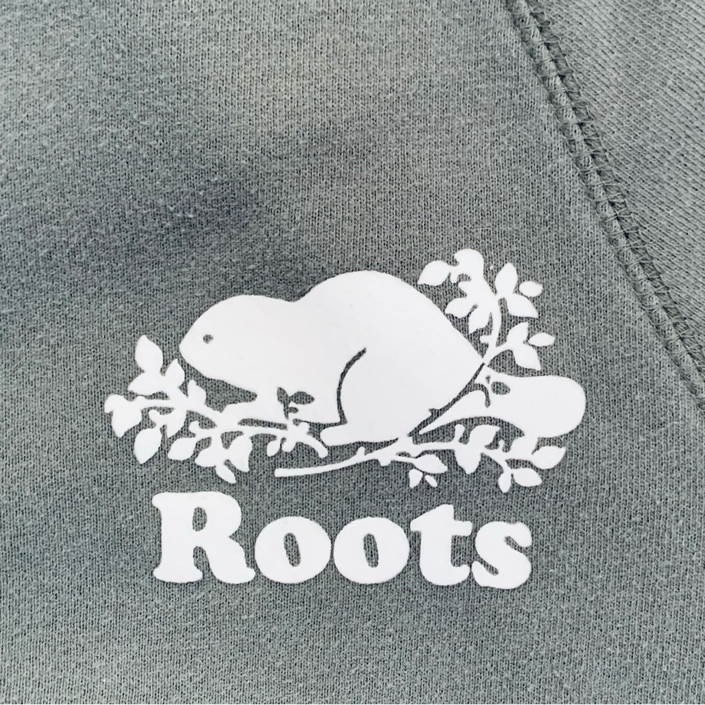 Roots olive green hoodie - Picture 5 of 9